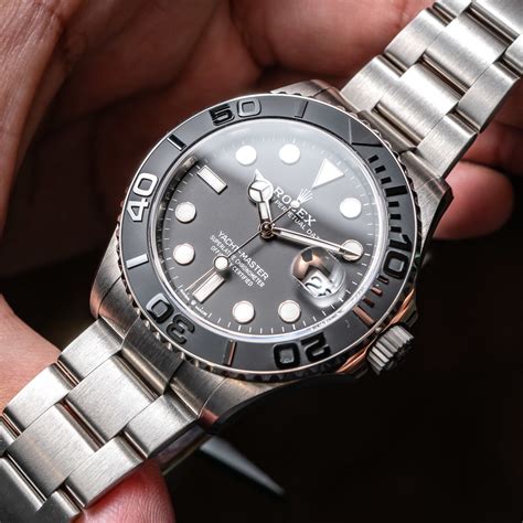 rolex yacht master 42 retail price|Rolex titanium yacht master 2023.